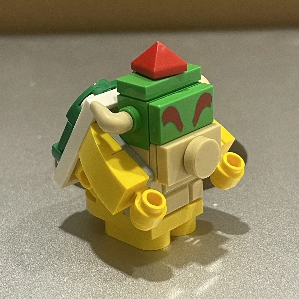 LEGO Super Mario 64 Question Mark Block 71395 (Bowser Mini Figure Only)